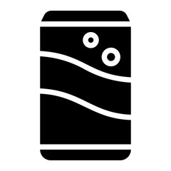 soda glyph icon