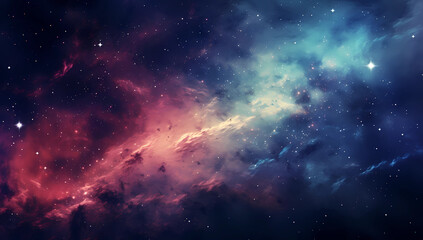 Space nebula 
