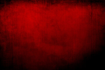 old red christmas background, vintage grunge dirty texture, distressed weathered worn surface, dark black red paper, horror theme  - obrazy, fototapety, plakaty