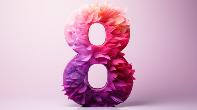 Happy cute beautiful girl woman lady with bouquet of flowers, tulips. 8 March, International Womens day, fighting for rights of women. banner copy space greeting card poster celebration feminism.