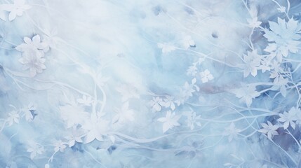 Soft Watercolor Gradient, Ethereal Floral Whorls, Warm Golden Hues Meeting Cool Lavender, Gentle Abstract Background