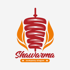 Logo shawarma for restaurants and markets