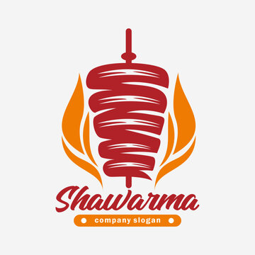 Logo shawarma for restaurants and markets