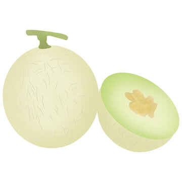 Jada Dew Melon Illustration Cartoon Design.