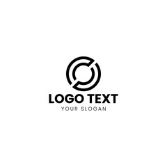 Modern Steering Wheel Logo Design Vector