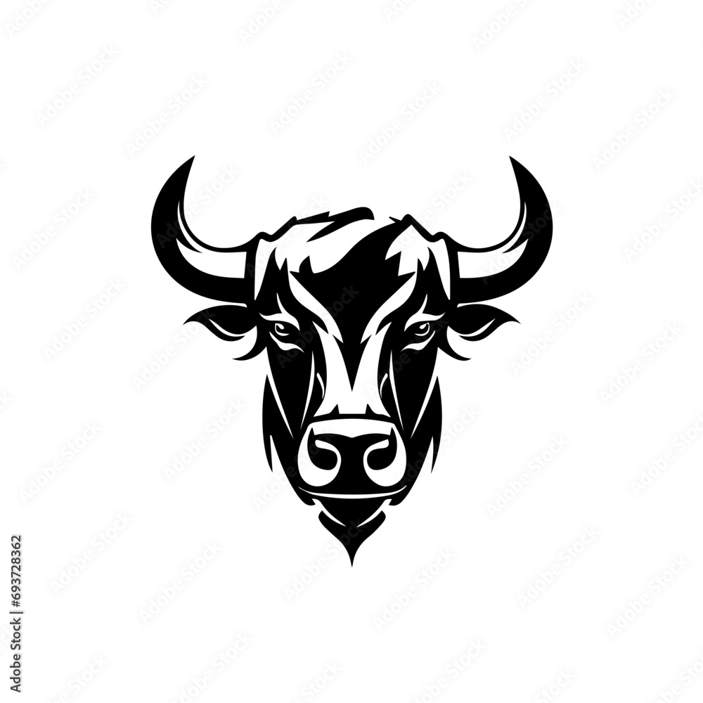 Wall mural Bull Vector