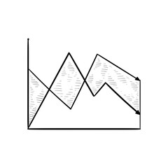 graph chart handdrawn illustration