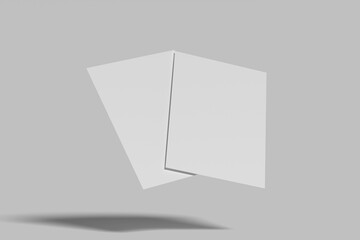 A4 Poster Blank Mockup