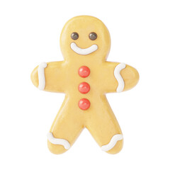 Obraz na płótnie Canvas Stylized Gingerbread Man