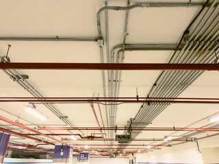 Fire sprinkler system.