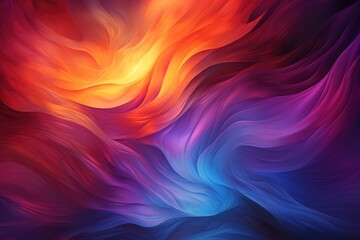 Solar eclipse, vibrant color, abstract background