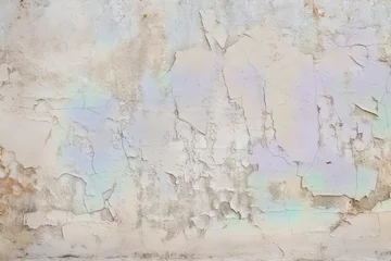 Crédence de douche en verre acrylique avec photo Vieux mur texturé sale Textured Plaster Stucco Wall Texture with Artistic Appeal