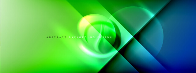 Color gradient shadows and light effects background. Lens flares and circles design. Trendy simple fluid color gradient abstract background with dynamic straight shadow line effect