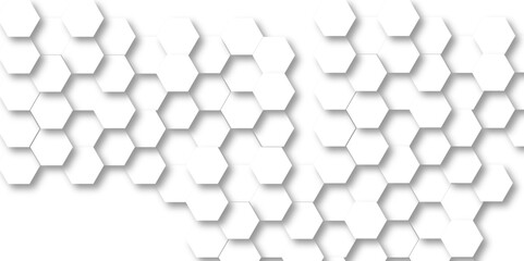  Abstract white background with hexagons. Abstract hexagon polygonal pattern background vector. seamless bright white abstract honeycomb background.