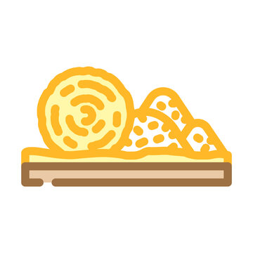 feedstock biomass energy color icon vector. feedstock biomass energy sign. isolated symbol illustration