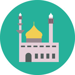 taj mahal vector