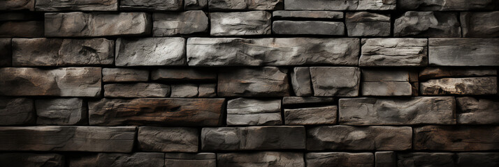 Obraz premium Stone brick wall background - backdrop - whitewash - retro vintage feel 