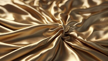 golden silk fabric