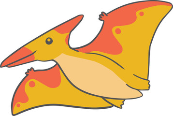 Pteranodon Vector Stickers © Thomas