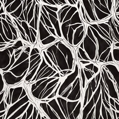 black and white background, Generative AI