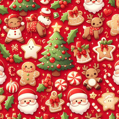 cute christmas pattern