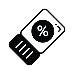 Discount and promotion offer tag vector design, shopping coupon symbol, special offer sign