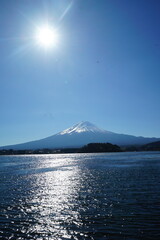 Mount Fuji November Winter