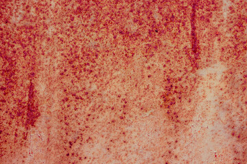 Rusty steel corroded red brown background banner wallpaper