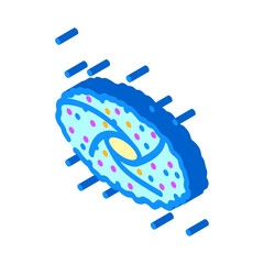 nebula space exploration isometric icon vector. nebula space exploration sign. isolated symbol illustration