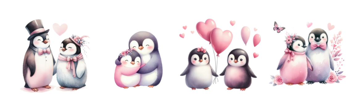 Watercolor Valentine's Day gift, teddy bear ring, flowers in pink tones