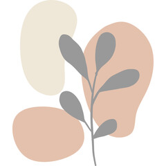 Minimalist Aesthetic Leaf