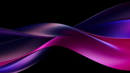 a purple and blue wavy lines