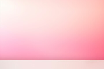 Fototapeta premium Empty wooden table with pink background