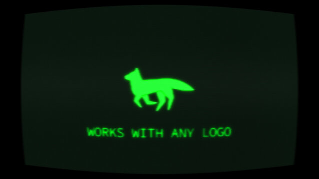 Retro Personal Computer Logo Reveal