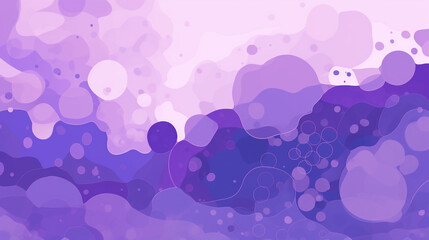 A modern and visually appealing background for World Leprosy Day in a soothing purple color - obrazy, fototapety, plakaty