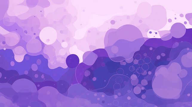 A modern and visually appealing background for World Leprosy Day in a soothing purple color - Powered by Adobe