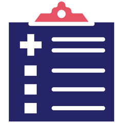 Obraz premium Medical History Icon