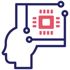 Obraz premium Intelligent Control Icon