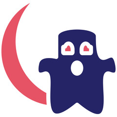 Halloween Moon Icon