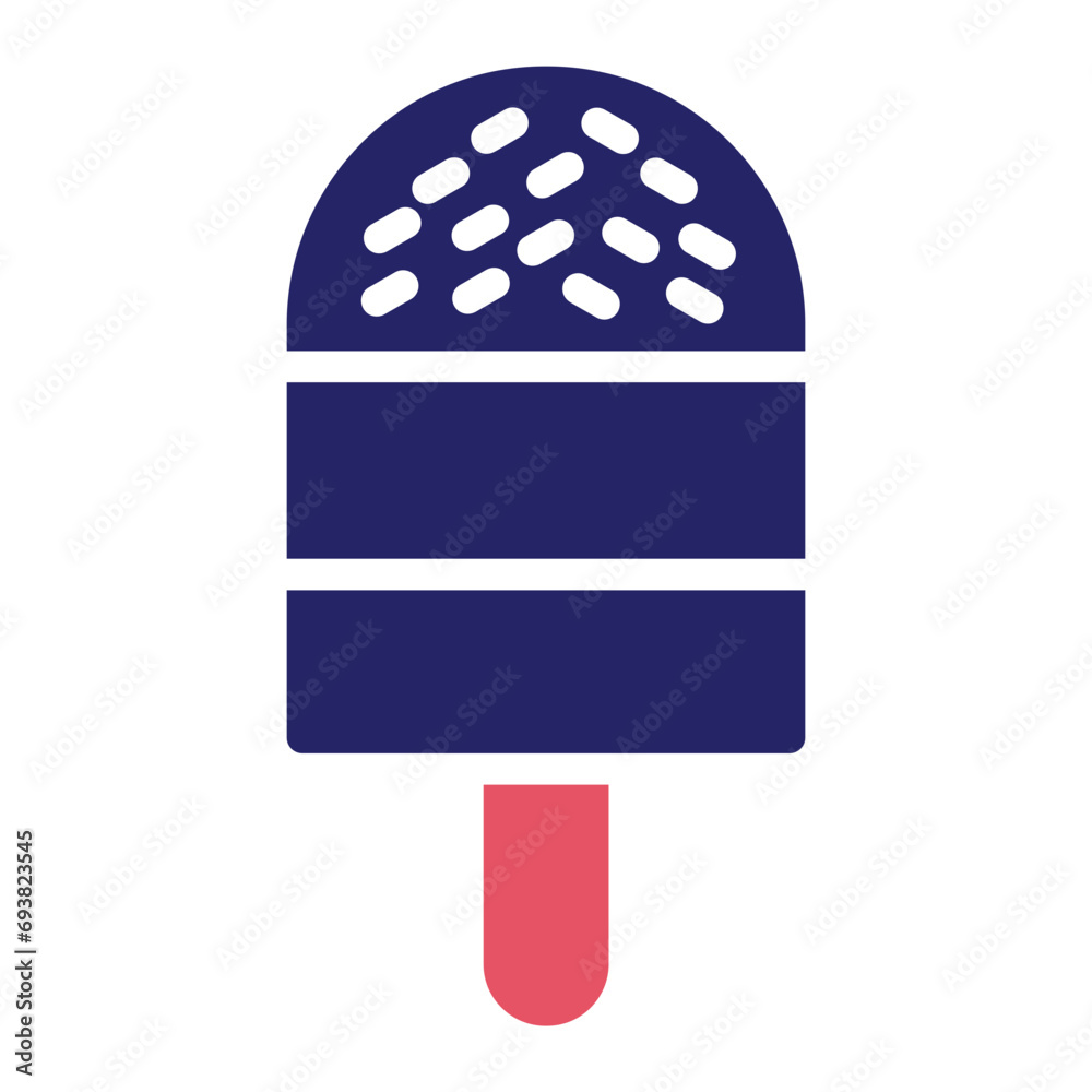 Wall mural Ice Lolly Icon