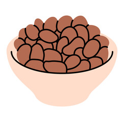 raisin hand drawn illustration
