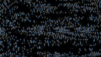 Glitch noise static television VFX. Visual video effects stripes background, CRT tv screen no signal glitch effect