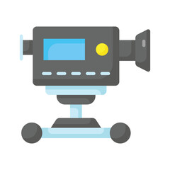 Camera dolly vector design isolated on white background © CreativeStudio