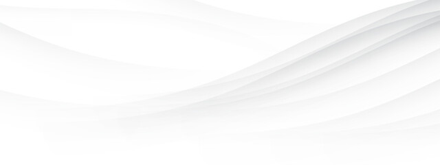 Abstract White Background with Wave Pattern.
