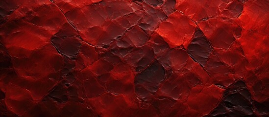 Intense red texture with strong magnification