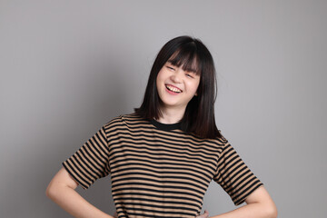Obraz premium Cute Asian Woman
