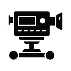 Camera dolly vector design isolated on white background © CreativeStudio