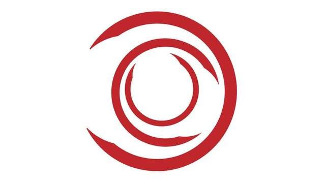 Abstract Logo Intro animation design illustrator. can be used for business logos