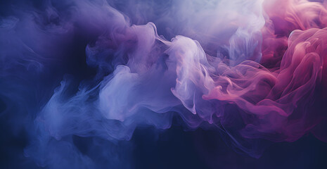  the purple smoke is floating in the air   - obrazy, fototapety, plakaty