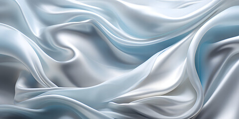 Obraz premium texture of silver blue abstract image with waves
